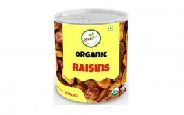 Orgabite Organic Raisins   Tin  200 grams